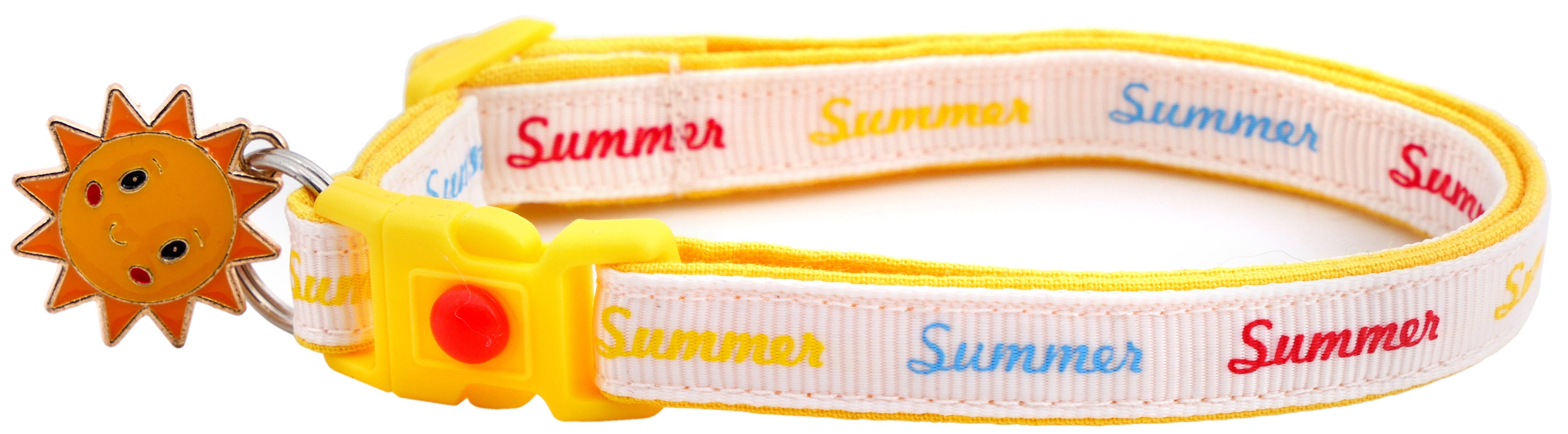 Sunny Summer Days Cat Collar-2